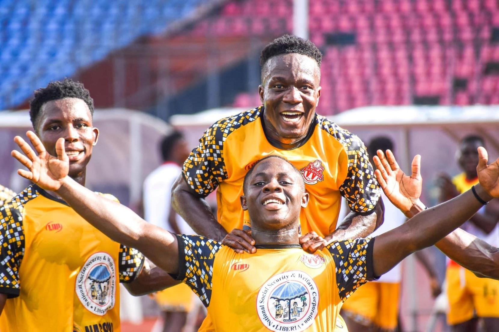 Watanga FC in match action